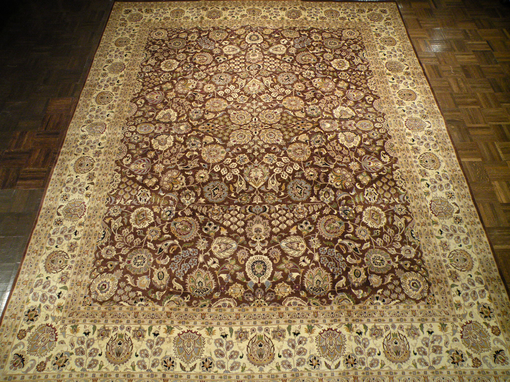 8 x 10 Pak Kashan M1481 | Caspian Oriental Rugs