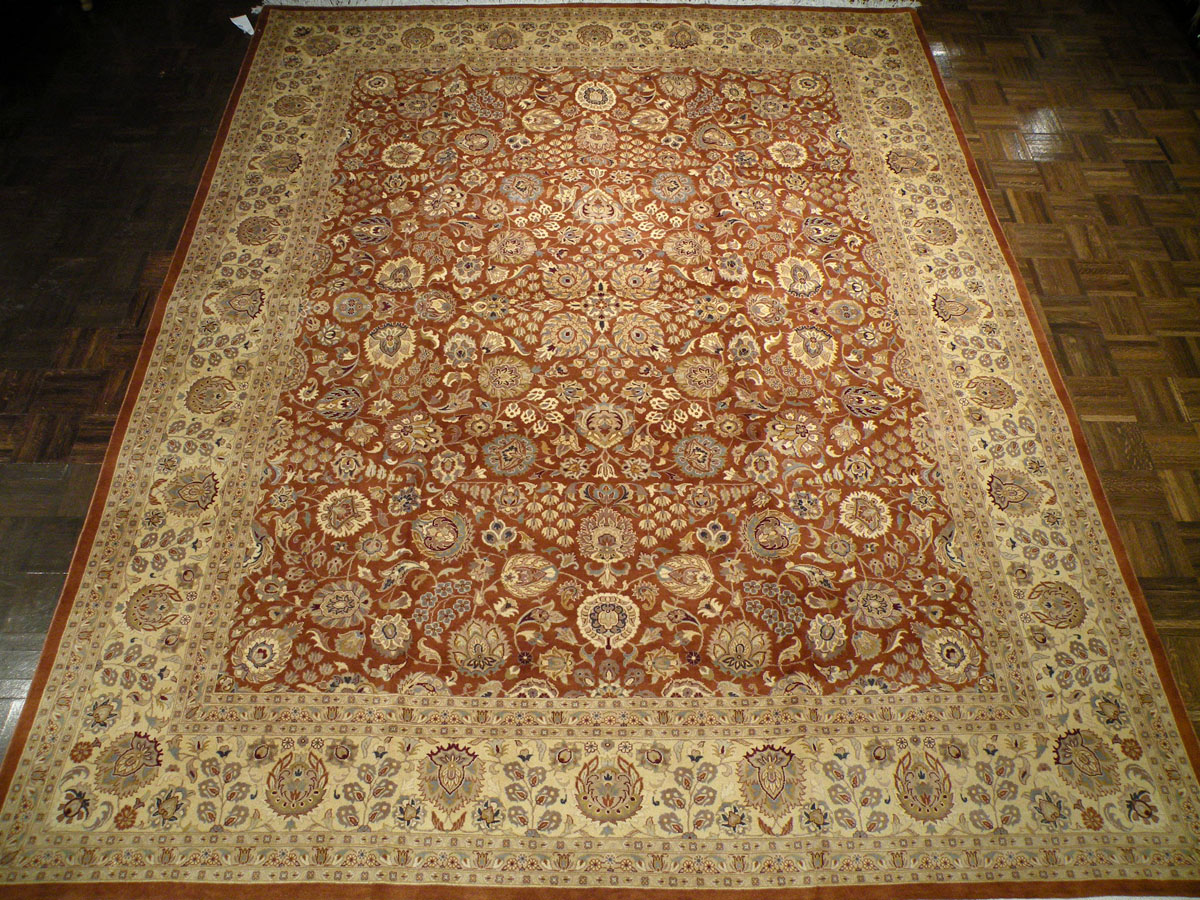 8 x 10 Pak Kashan M1488 | Caspian Oriental Rugs